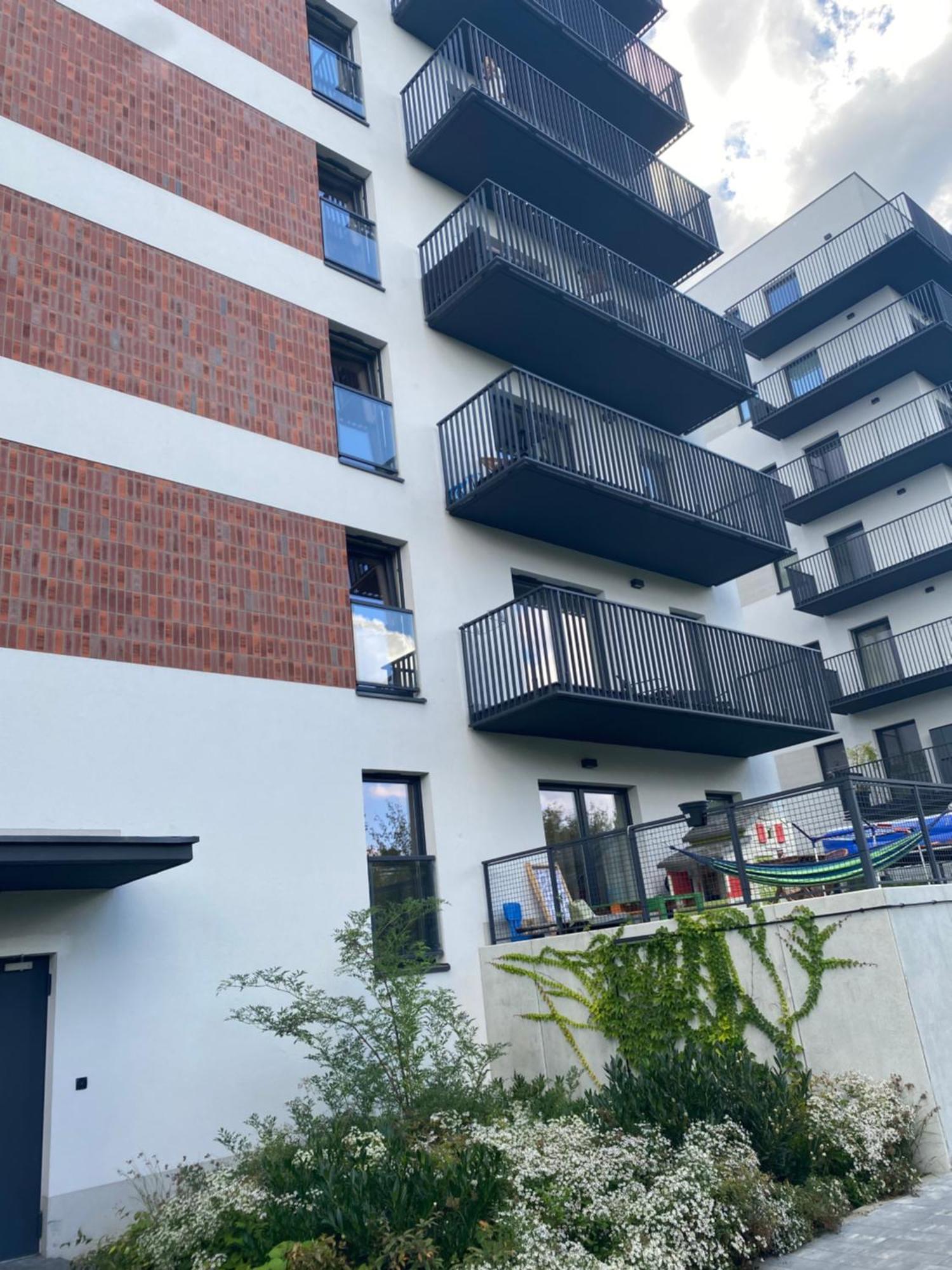 ורשה Metro Szwedzka Apartament Orange מראה חיצוני תמונה